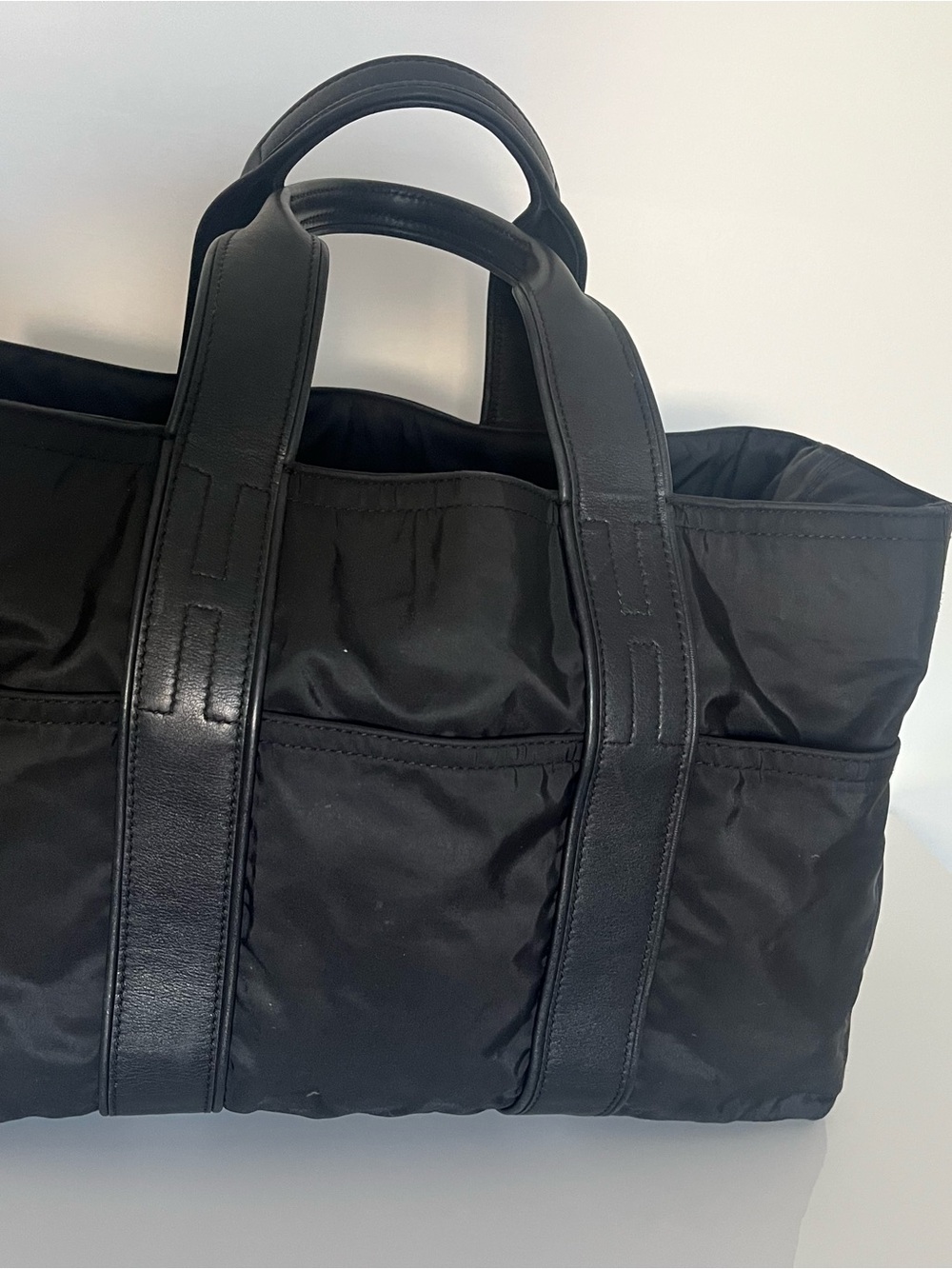 Hermes Alcapulco MM black tote bag 1990s-2000 - Picture 16 of 16
